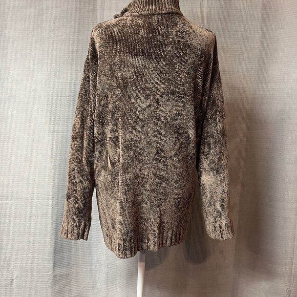 Brown Jones New York knit Half-Zip Sweater – Size XL - Picture 3 of 7